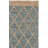 Keyren Natural Fiber Flat Weave Jute/Cotton/Wool Geometric Rug in Blue/Brown-39653078