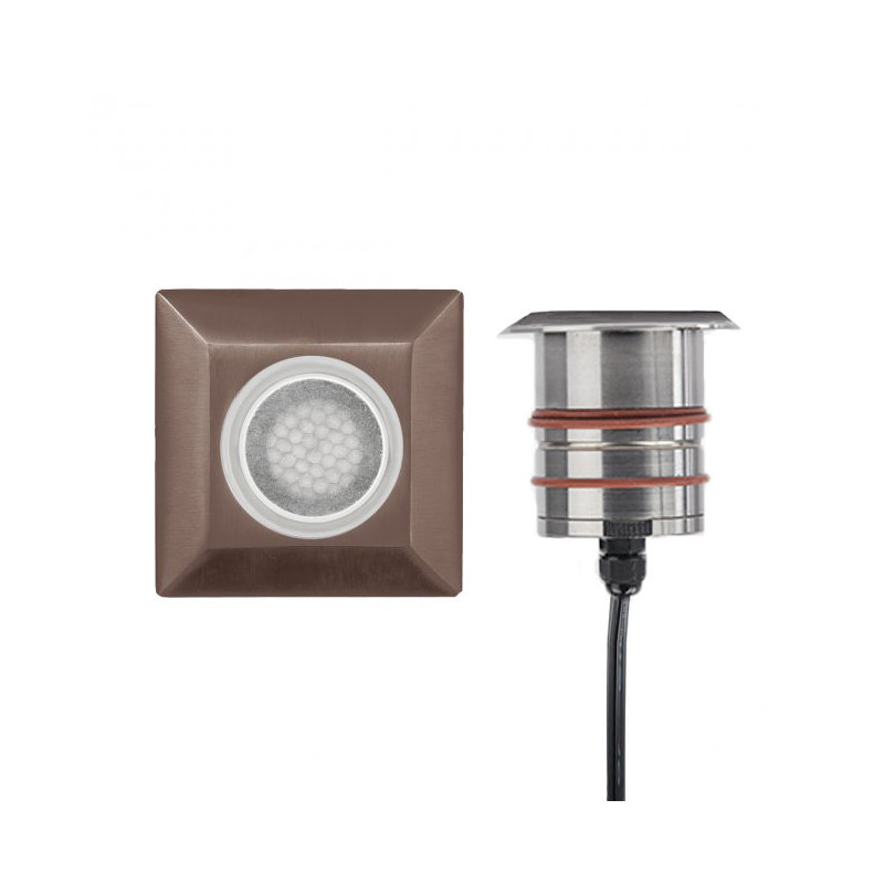LED Well Light, Brass