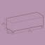 Banc de rangement avec repose-pieds avec pieds de 15,7 po x 43,7 po, repose-pieds avec bancs, coffre de rangement, capacité de 660 lb, pour le salon, la chambre à coucher et le vestibule-106754939