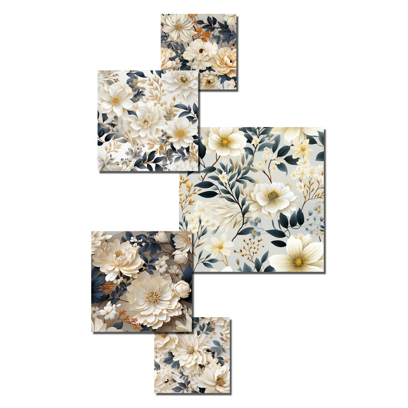 Tottenham - ensemble de 5 plantes murales
