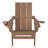 Wolak Folding Adirondack Chair with Cup Holder-265647080