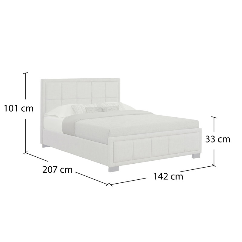 Aween Treehouse Bed Frame, Black, Double (4'6)