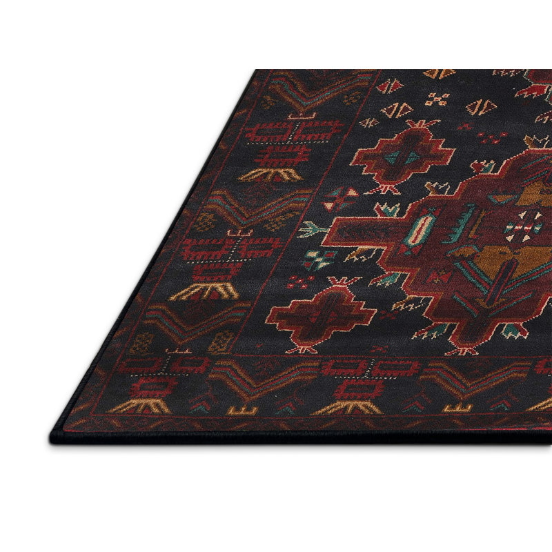Oriental Indoor Rug, Rectangle 7' x 10'