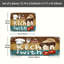 Ensemble de 2 tapis de cuisine Love Kitchen