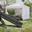 Arn 3m x 3m Metal Party Tent