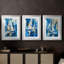 NAUTICAL Series CLxxxi - Impression personnalisée de qualité supérieure avec passe-partout - 3 pièces-2008962828