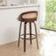 Tabouret de bar et tabouret de bar pivotant en lin Drees-1053987250-1053987248
