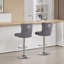 Tabouret de comptoir pivotant à hauteur réglable avec structure en métal-108939427-108939429