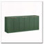 Buffet de 67 pouces avec ondulation moderne et contour arrondi
