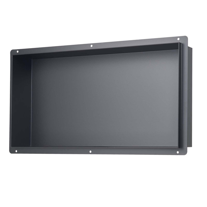 Tablette de douche encastrée sans cadre 13 po x 25 po x 4 po