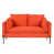 Lin orange est en rupture de stock