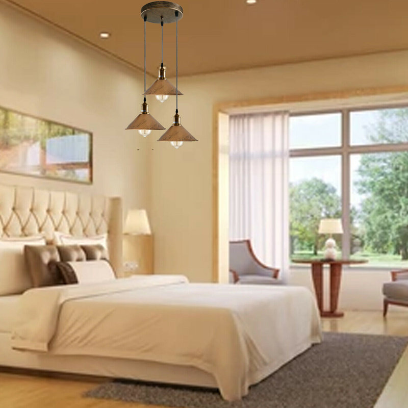 Vanita 3 - Light Pendant, Brushed Copper