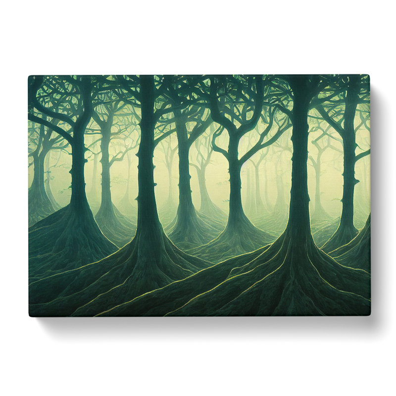 A Dazzling Forest - Wrapped Canvas, 35cm H x 50cm W x 3cm D