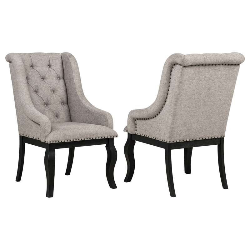 Ensemble de 2 chaises avec accoudoirs