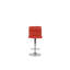 Tabouret de bar en rouge