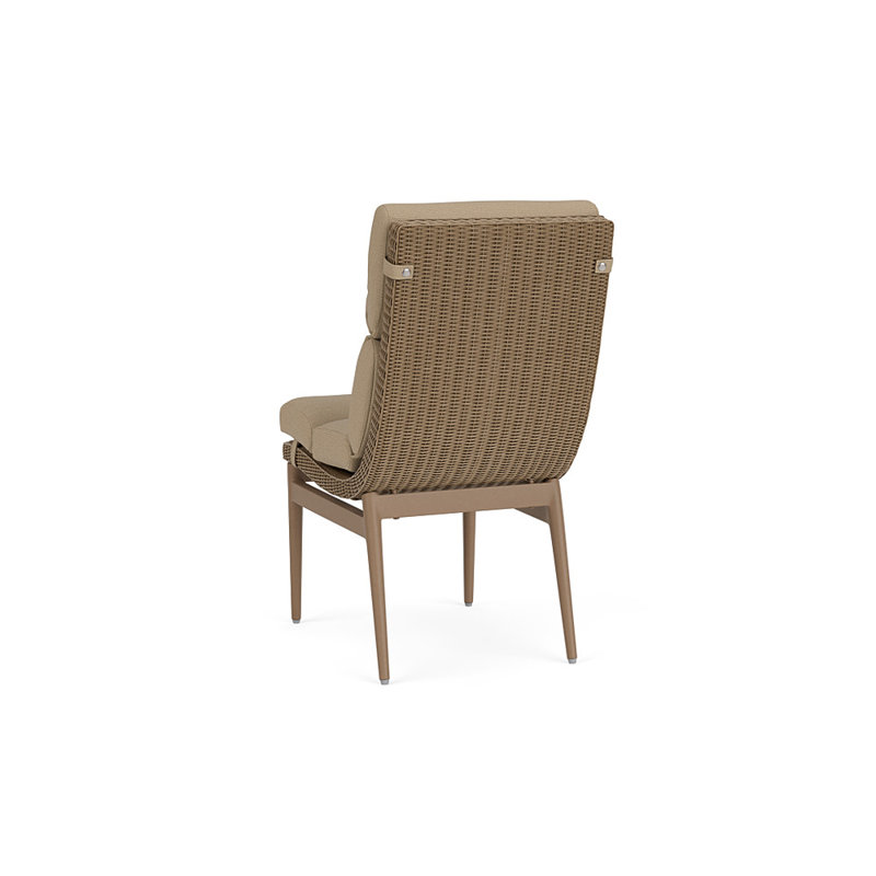 Cascade Outdoor Dining Side Chair, Fife Sahara, Fawn