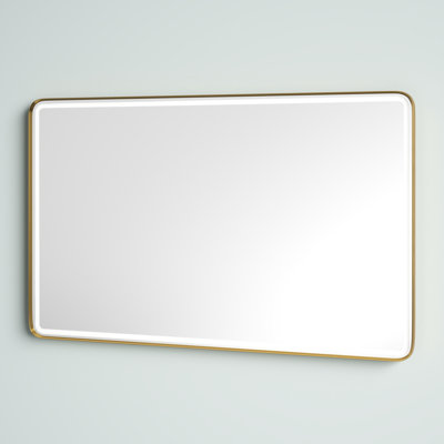 Ortegon Metal Flat Wall Mirror