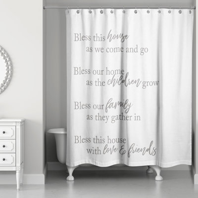 Rideau de douche Bless This House