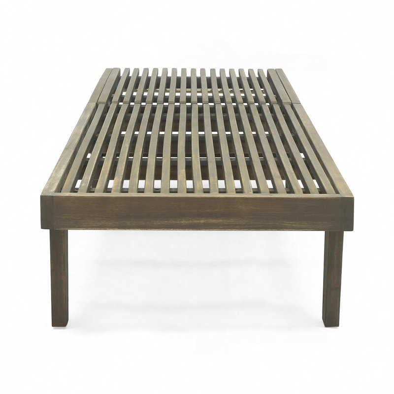 Poolside Chaise Lounge - Premium Outdoor Comfort, Gray