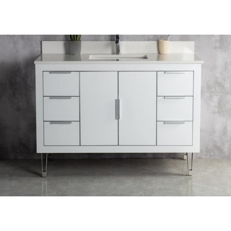 Ensemble de meuble-lavabo simple 48 po Anaie