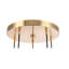 Luminaire suspendu cylindre grappe 5 lumières Herr-1185707479-1185707474