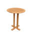 Mathieson Outdoor Round Teak Bar Table