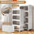 4-tier Stackable Storage Bins 44-gal Collapsible Storage Boxes With Lid Organizer