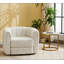 Lefleur Wide Swivel Armchair-1539546409