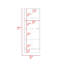 Rectangle garde-manger wengé