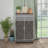 Elegant Mirrored Cabinet With Versatile Storage And Stylish Design