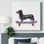 «Pups On Wheels II», reproduction encadrée de qualité supérieure - prête à être accrochée-1243626860-1243669473-1243626848