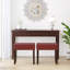 Tabouret de repose-pieds rectangulaire en cuir Nakendra-570125354-582534234