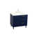 Baldwin 36'' Single Bathroom Vanity with Engineered Marble Top