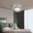 Isman 5 - Light White Unique/Statement Pendant