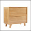Commode à tiroirs, armoire de bar, armoire de rangement Buffet Buffet, console de service de table Tablestorge Cabinets, pieds en bois massif avec poignée en bois massif pour la salle à manger