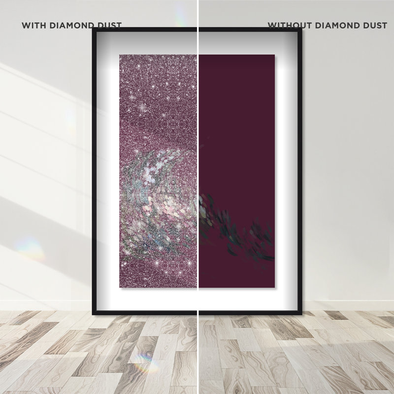 A Spring Wave Print by Oliver Gal, 17.5"H x 25.5"W, Black Shadowbox