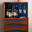 Buffet rétro en bois massif