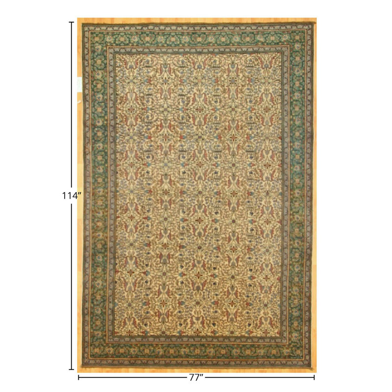 Rectangle Rectangle 6'5" X 9'6" Area Rug