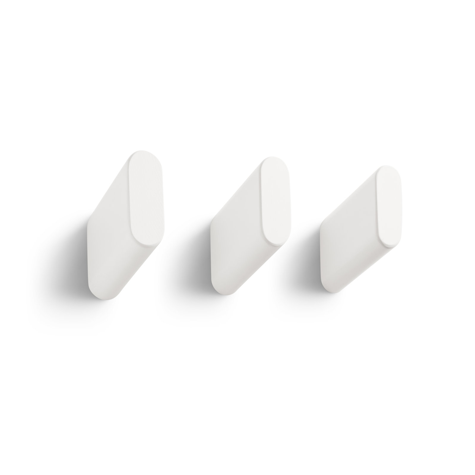 Wook Solid Wood Wall Hook, White