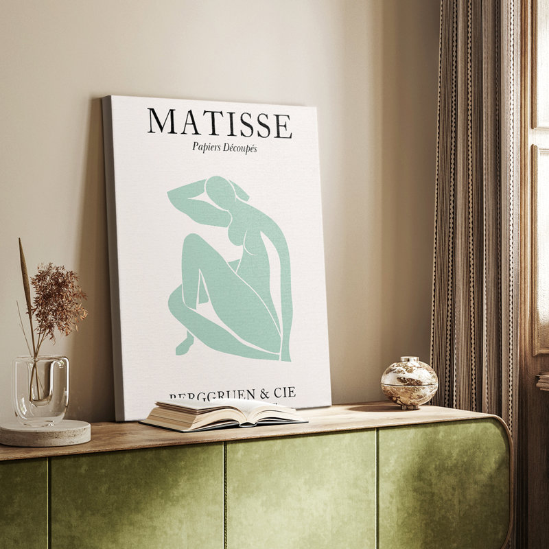 Matisse DII, reproduction d'art encadrée Cavas, H 27 po x l 18 po