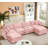 Modular Sectional Sofa U Shaped Couch Set-121425034