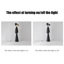 Lampe sur pied en fer et PE-118317092-118317091
