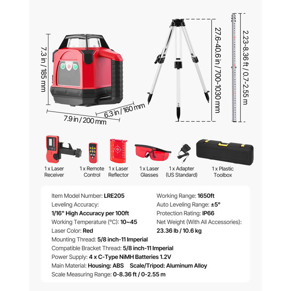 Dimensions du produit