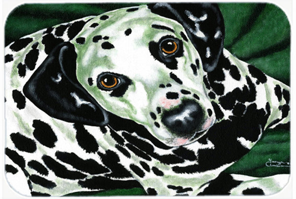 Planche à découper en verre dalmatien caroline trésors émeraude