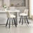 Set of 2,Back pull point design, velvet material, 360 degree rotation, back pull loop detachable design, rivet decoration, square foot wooden bar chair-1688597465