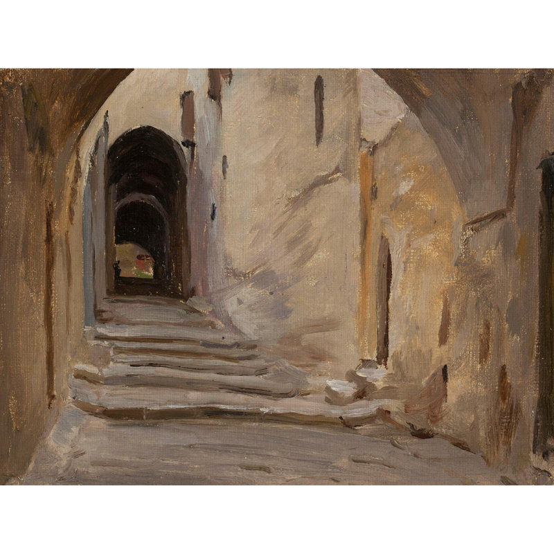 Jérusalem. De la traversée de la terre à la paludisme (1901), H 25 po x l 32 po