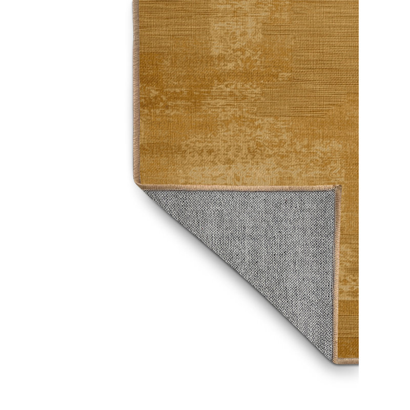 Tapis abstrait lavable à la machine, Rond 3 pi