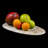 Natural Oval Travertine Serving Tray – Decorative Stone Vanity Tray for Kitchen, Bathroom & Tabletop-2008374573