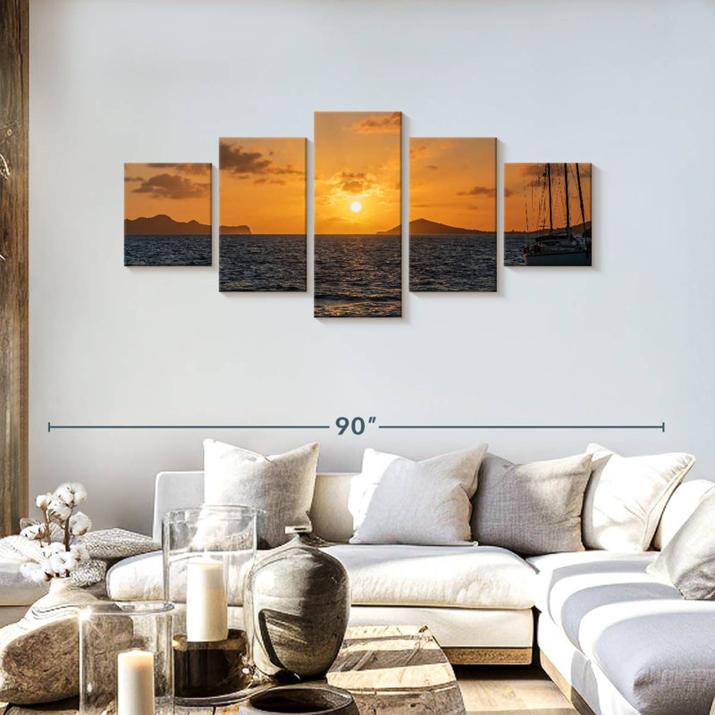 Sunset Horizon, 30" H x 68" W