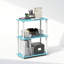 74.9cm H x 59.9cm W Plastic Etagere Bookcase-70093682